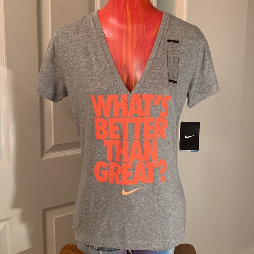NIKE What’s Better Than Great? ME. Shirt NWT
